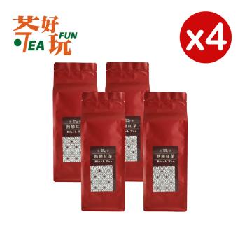 【茶好玩】熱戀紅茶 一斤品選組(150g/包-4包組)