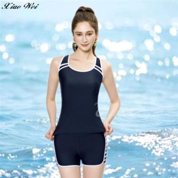 【梅林品牌】 流行大女二件式泳裝 NO.M34608