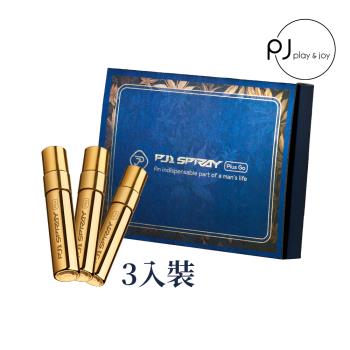 PLAY & JOY 品覚 - PJ1 Plus Go 男性延時保養液 (加強版) 隨身瓶 5ml-金瓶3入禮盒組 /天然精萃/持久增長/延時快感