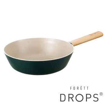 《韓國DROPS》FORETT森林系不沾深煎鍋28cm(無蓋)