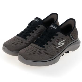 SKECHERS 男鞋 健走系列 瞬穿舒適科技 GO WALK 7 (216648BRN)