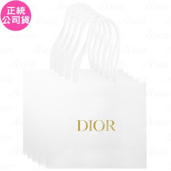 Dior迪奧 荔枝紋紙袋*5(公司貨)