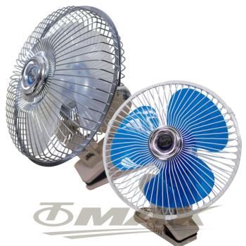OMAX 8吋汽車電風扇-顏色隨機(24V貨車專用)