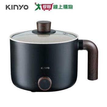 KINYO 1.2L多功能陶瓷美食鍋 FP-0876BK-黑【愛買】