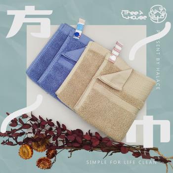 HaLace-厚棉超吸水多用途小方巾(2入一組) 兒童手帕 小毛巾 吸水毛巾 口水巾