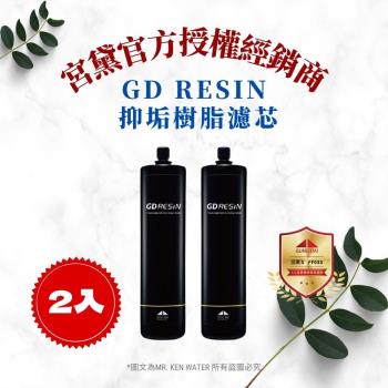 【GUNG DAI 宮黛】宮黛濾心 GD RESIN(2入裝) 樹脂濾心