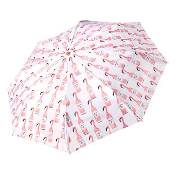 【RAINSTORY】玫瑰火鶴抗UV降溫加大自動傘