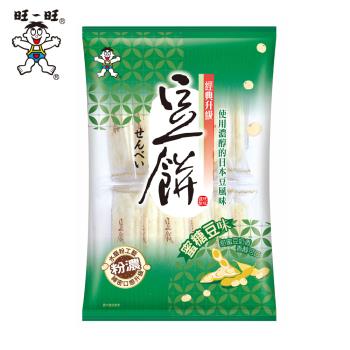 旺旺 豆餅-蜜糖豆味(米果) 72G(2枚*12袋)