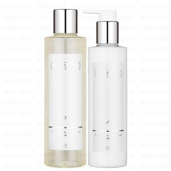 THE WHITE COMPANY 牡丹香氛沐浴露250ml+牡丹香氛手部與身體乳霜250ml (國際航空版)
