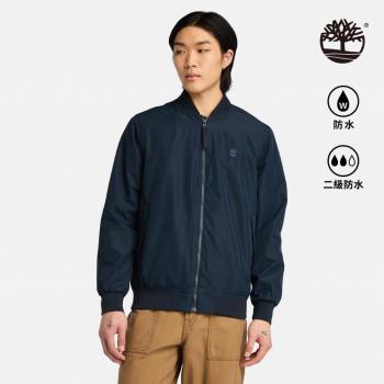 Timberland 男款深寶石藍防潑水飛行外套│A44UA433