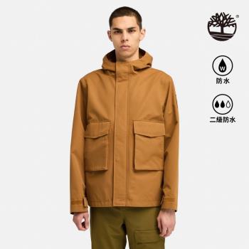 Timberland 男款小麥色防潑水防風外套│A2PD8EH2
