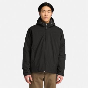 Timberland 男款黑色防潑水保暖外套│A44BF001