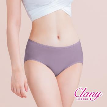 【可蘭霓Clany】天然蠶絲蛋白抗敏M-XL超彈性女三角內褲(薰衣草紫 2152-92) 環保