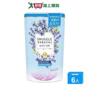 熊寶貝護衣芳香豆補充包-鼠尾草海鹽300ml【六入組】【愛買】
