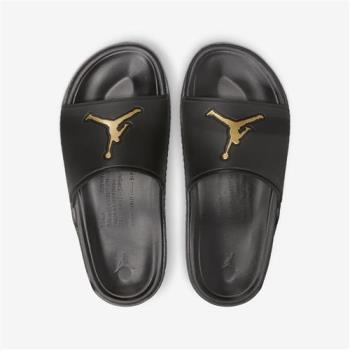 Nike Jordan Jumpman 男 黑金 喬丹 運動 一片式 緩震 拖鞋 FQ1598-007