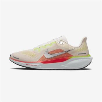 Nike Air Zoom Pegasus 41 男 白紅 運動 透氣 網布 小飛馬 慢跑鞋 FD2722-100