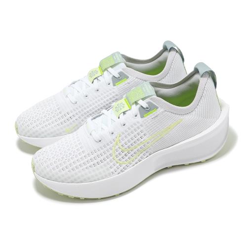 Nike 慢跑鞋 Wmns Interact Run 女鞋 白 黃 緩衝 回彈 運動鞋 FD2292-103