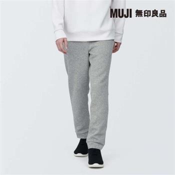 男抗UV速乾聚酯纖維休閒長褲 灰白【MUJI 無印良品】