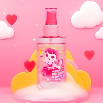 【韓國Pink Princess】韓國進口兒童順髮噴霧 頭髮噴霧水120ML