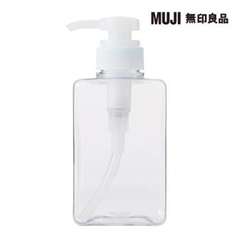 PET補充瓶/透明.400ml【MUJI 無印良品】