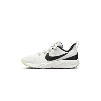 Nike Star Runner 4 NN 中童 白 緩震 透氣 運動 網布 襪套式 慢跑鞋 DX7614-102