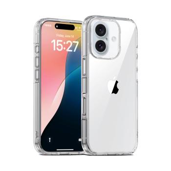IN7 極光系列 iPhone 16 Plus 雙料透明防摔手機保護殼