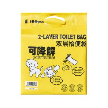 Animali｜寵物加厚撿便袋-100入