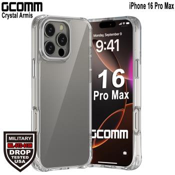 GCOMM iPhone 16 Pro Max 亮透3米軍規防摔殼 Crystal Armis