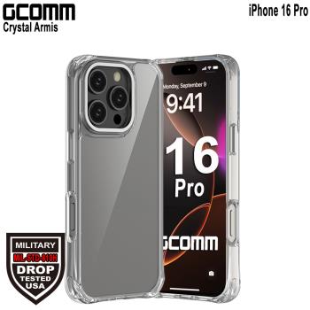 GCOMM iPhone 16 Pro 亮透3米軍規防摔殼 Crystal Armis