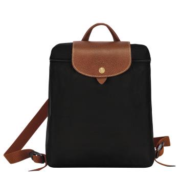 【LONGCHAMP】原創系列 LE PLIAGE 後背包 M 黑色  - L1699089 001