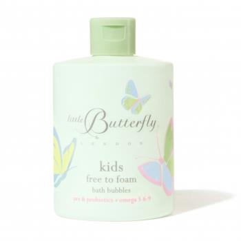 【倫敦小蝴蝶 Little Butterfly London】3+歡樂泡泡益菌兒童沐浴露300ml /瓶