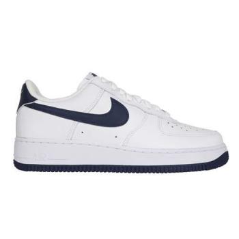 NIKE AIR FORCE 1 07 男運動休閒鞋-皮革 經典 銀標