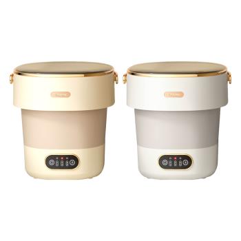 LILENG S11可折疊迷你洗衣機 全自動洗衣機 洗脫一體