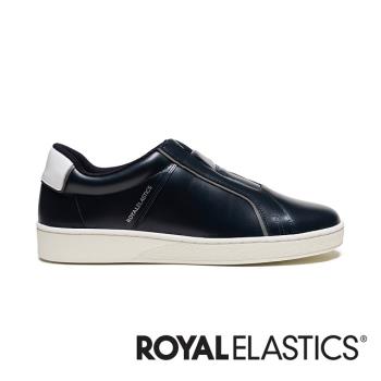 ROYAL ELASTICS Duca 深藍真皮運動休閒鞋 (男) 06842-558