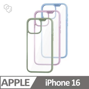 imos case iPhone 16 美國軍規認證雙料防震保護殼 彩框