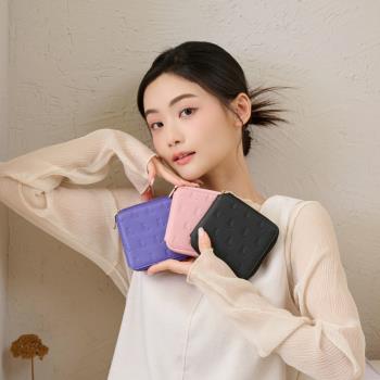【Premium Authentic】PA晨．Kitty貓咪真皮短夾(附彩盒)-多色任選