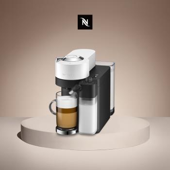 盧廣仲推薦【Nespresso】臻選厚萃 Vertuo Lattissima 膠囊咖啡機 璀璨白