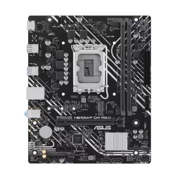 【ASUS 華碩】 PRIME H610M-F D4 主機板｜商務文書穩定平台組裝推薦