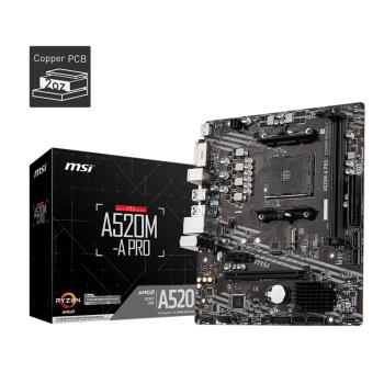 MSI 微星 PRO A520M-A PRO DDR4 主機板