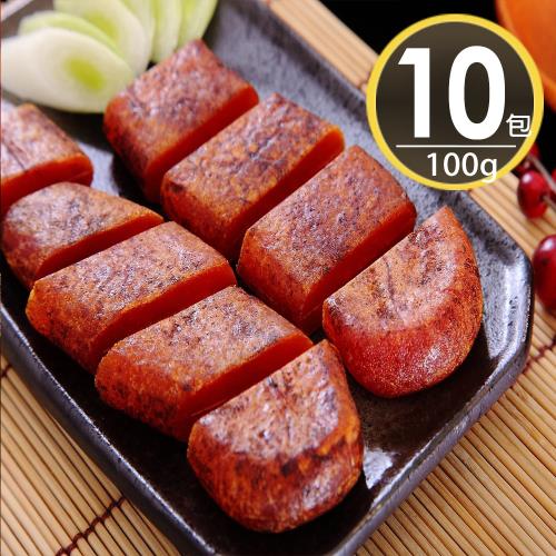 華得水產-碳烤一口包野生烏魚子10包(100g/包)