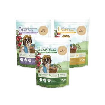 【瑞威寵糧】【新客嚐鮮組】犬糧5號500G*1 + 犬糧2號500G*1 + 犬糧1號500G*1
