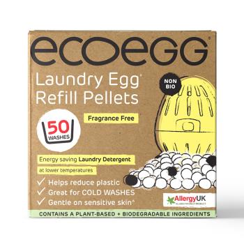 英國ECOEGG-環保低敏潔衣蛋補充包(50次)2入組