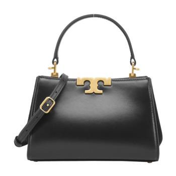 TORY BURCH ELEANOR 牛皮手提斜斜背包-黑