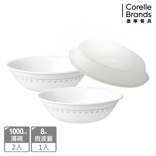 【美國康寧】CORELLE 莓好時光-2件式湯碗組-BA