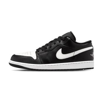 Nike Air Jordan 1 Low 男 黑白 低筒 AJ1 喬丹 熊貓 一代 運動 休閒鞋 553558-043