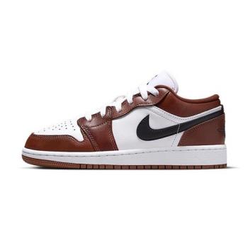 Nike Air Jordan 1 Low SE 大童 暗棕 AJ1 運動 休閒 喬丹 休閒鞋 HF3188-102