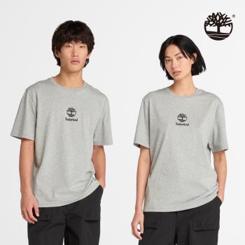 Timberland 中性款灰色休閒短袖T恤│A43C5052