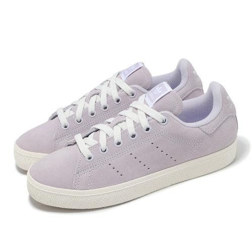 adidas 休閒鞋 Stan Smith CS W 女鞋 紫 白 麂皮 復古 史密斯 愛迪達 IG2899