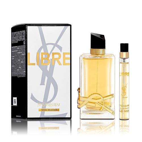 YSL 自由不羈淡香精香氛禮盒(淡香精 90ML+隨身瓶10ML)