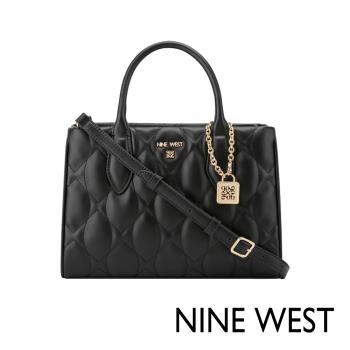 NINE WEST RUE 縫衍手提托特包-黑色(148905)